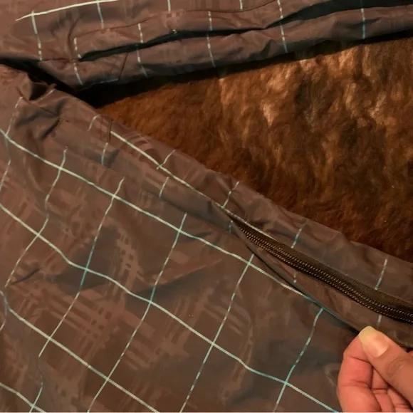 Stylish Men's Brown Large CORE POWDERROOM ski snow pants - Picture 5 of 6